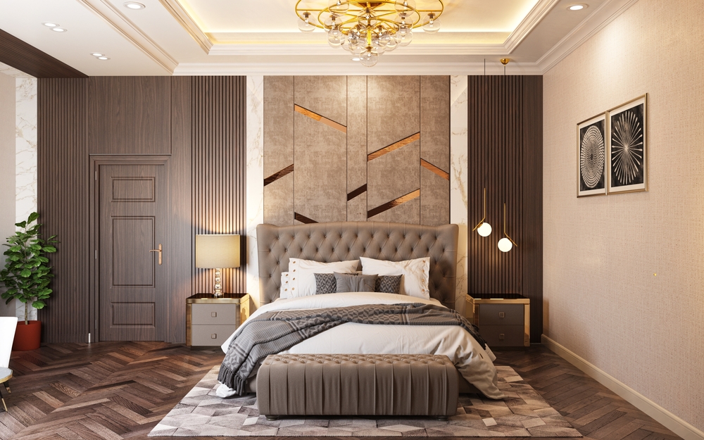การออกแบบห้องนอนสไตล์ Luxury