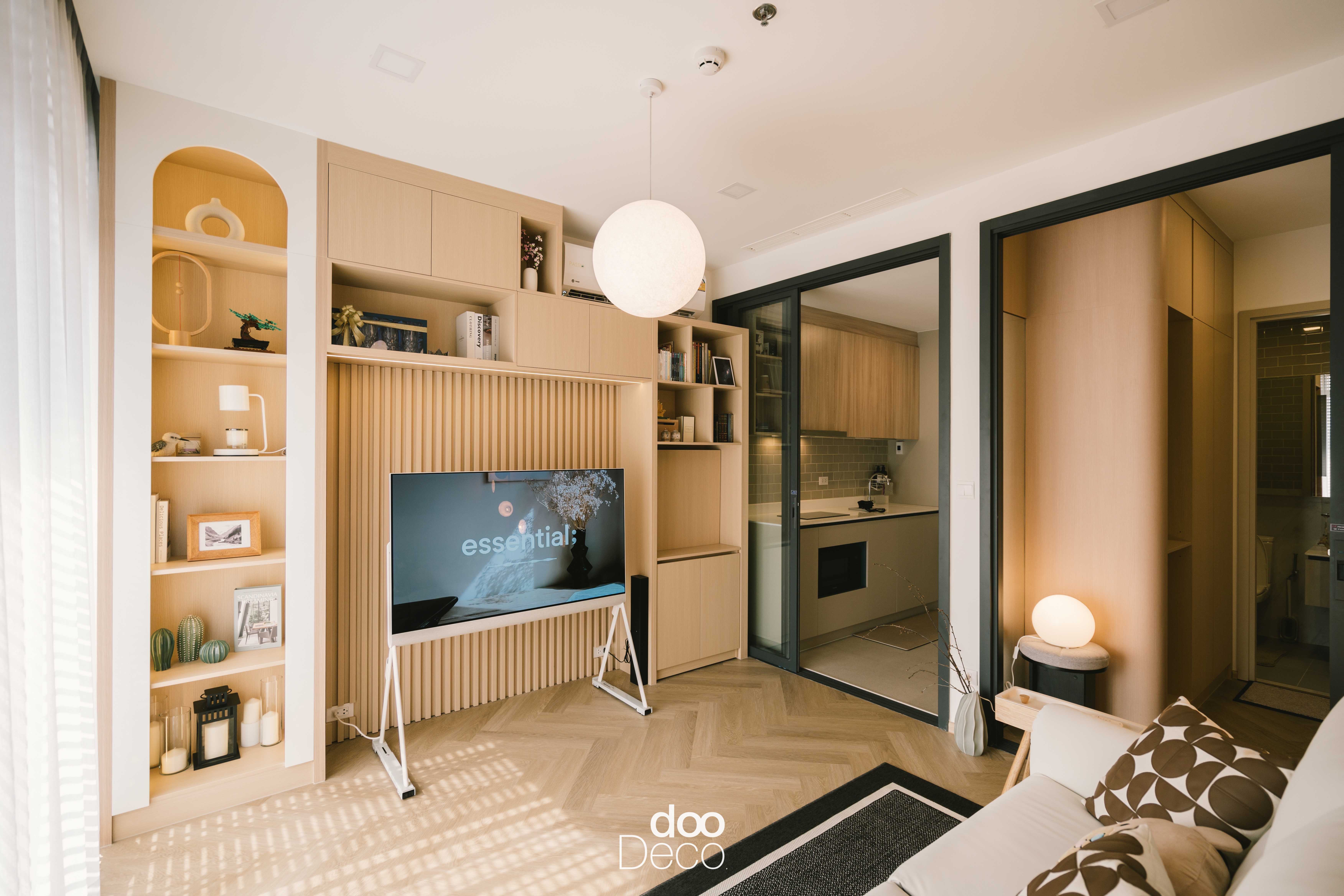 ห้องคอนโดรูปแบบ 1 ห้องนอนพลัส