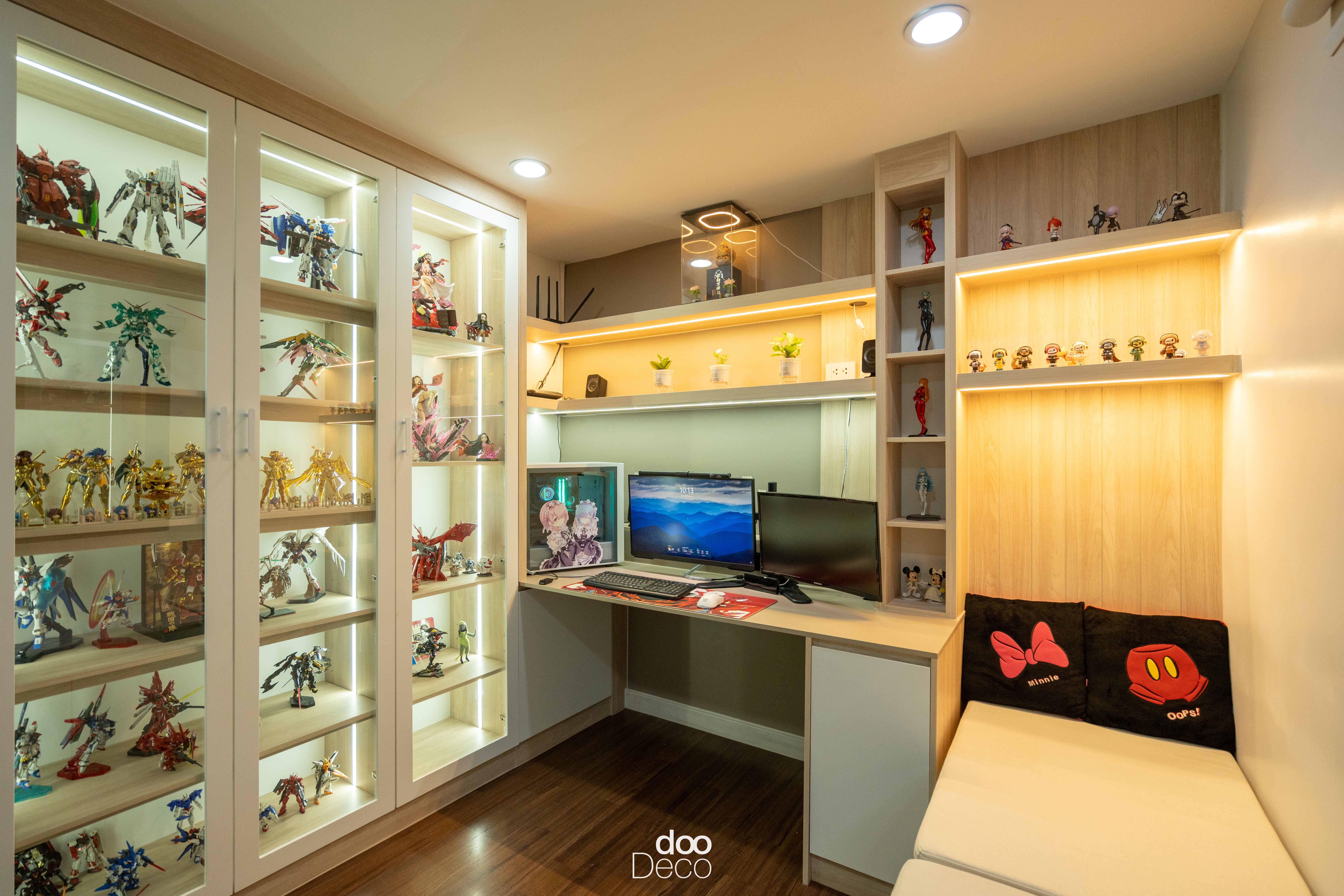 บิ้วอิน-ฟิตอินตู้โชว์ฟิกเกอร์สวยหรู