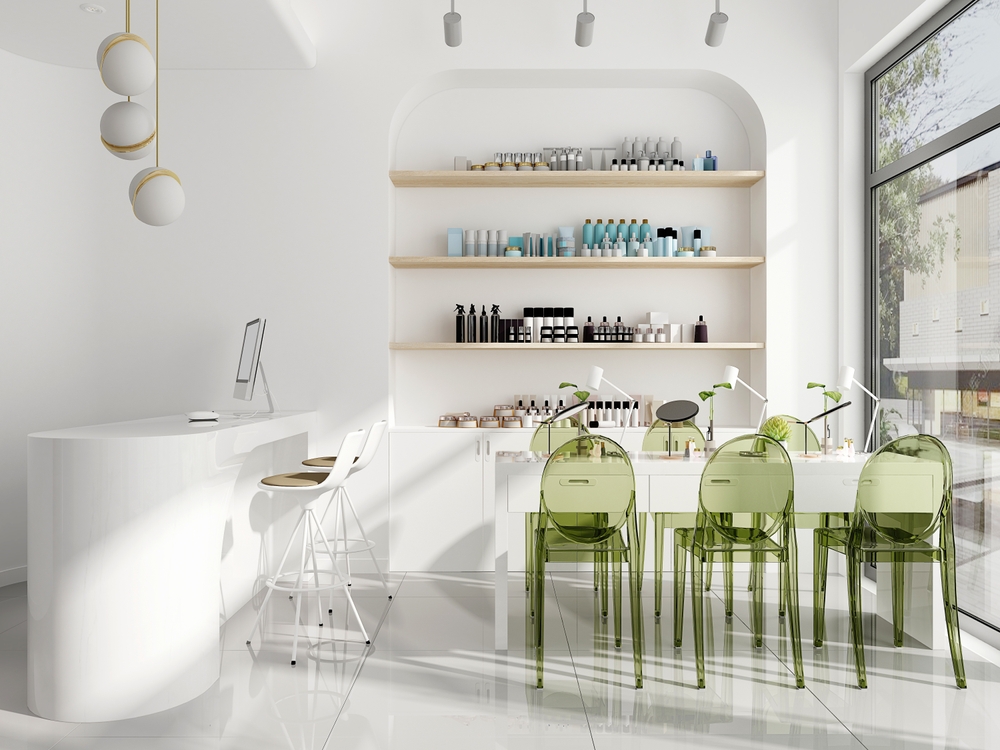 ร้านทำเล็บสไตล์โมเดิร์นมินิมอล