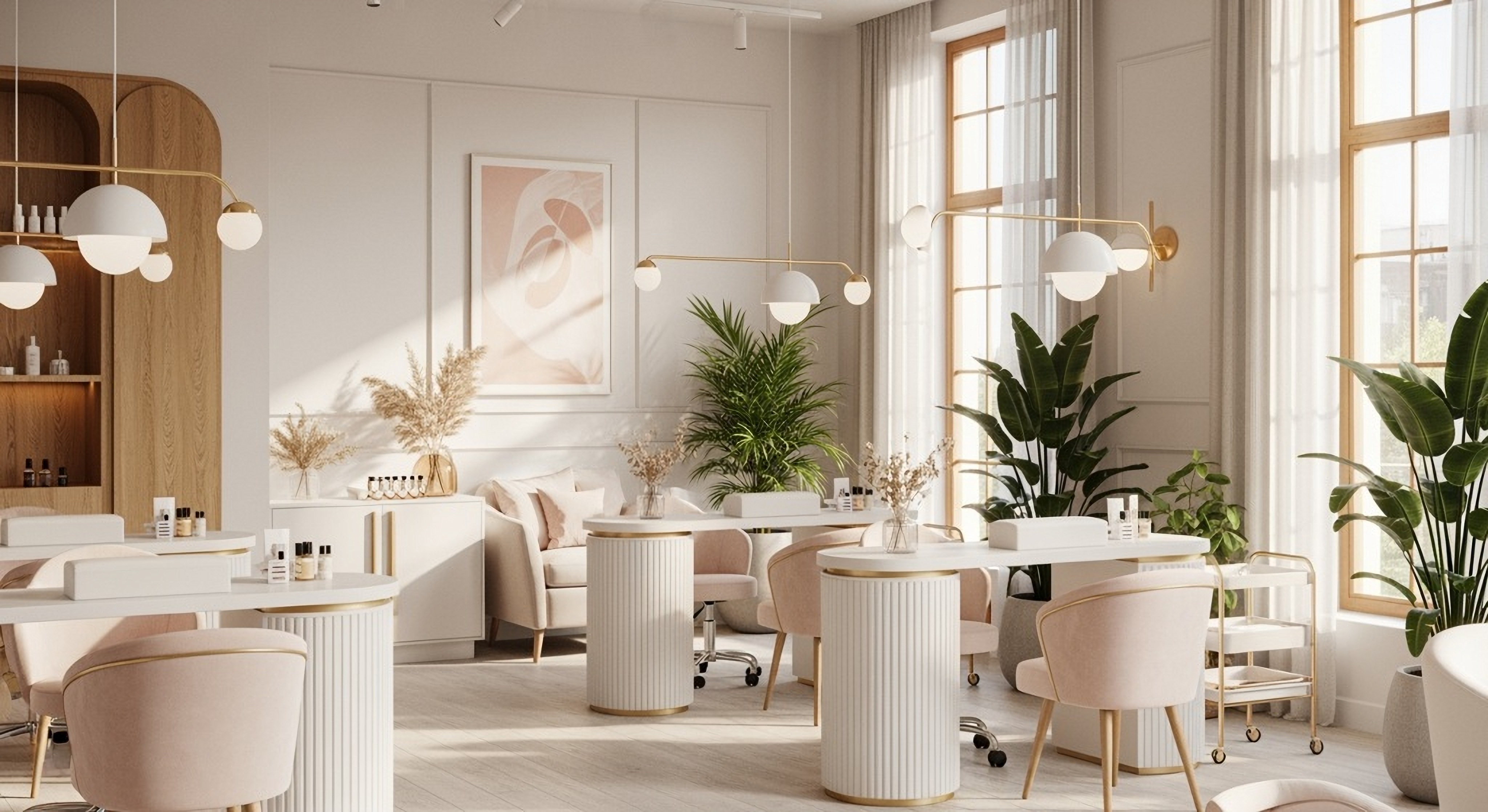 ร้านทำเล็บสไตล์ลักซ์ชัวรี