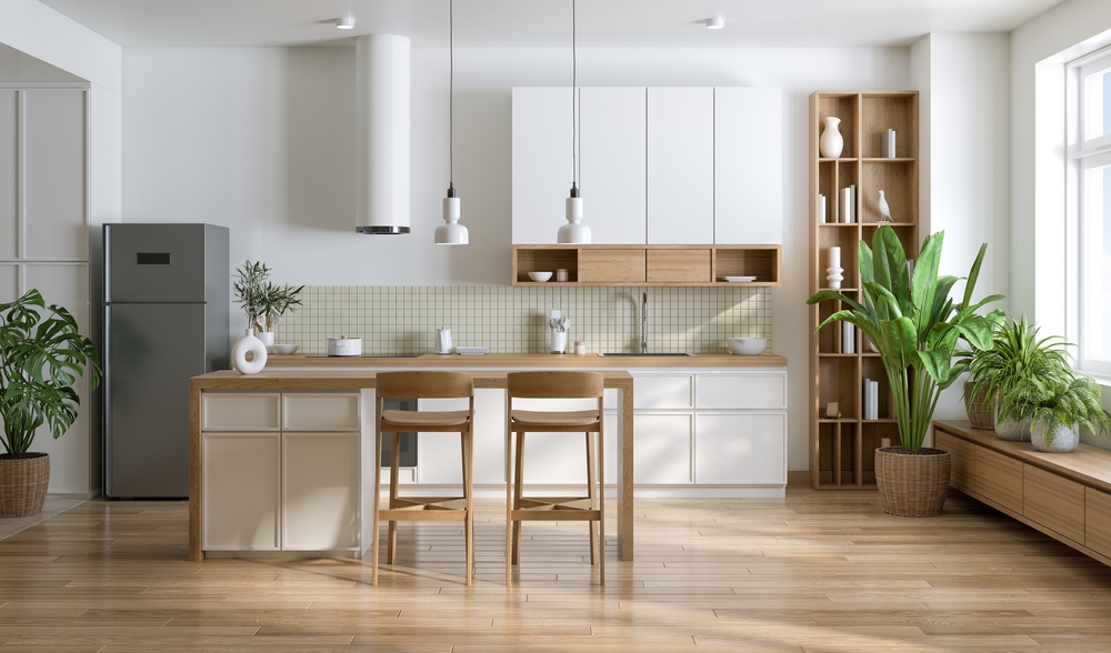 แต่งห้องครัวมูจิมินิมอลด้วยสีเอิร์ธโทน