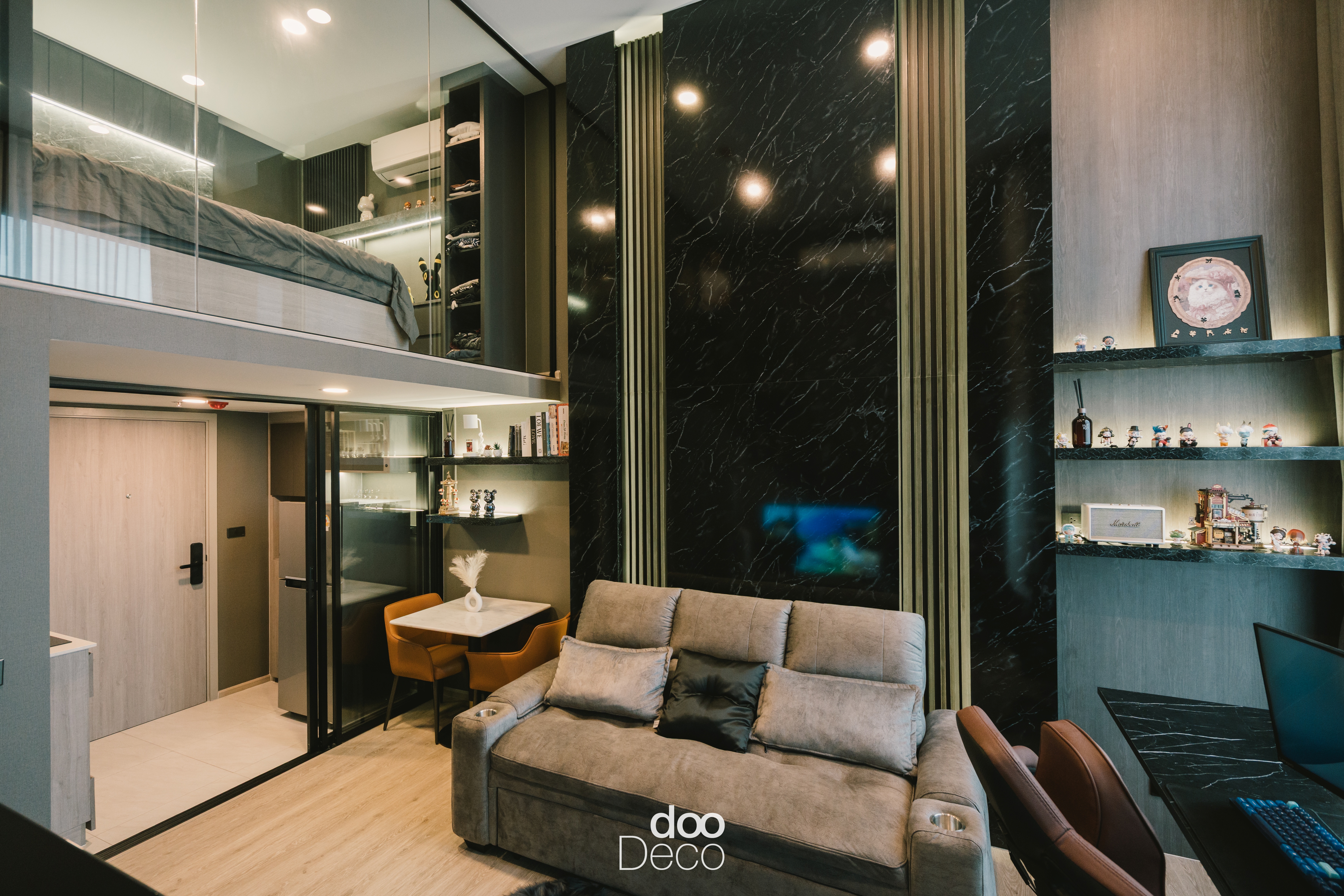 ภาพผลงานออกแบบตกแต่งจริงจาก dooDeco : ห้องครัว บ้านนครสวรรค์