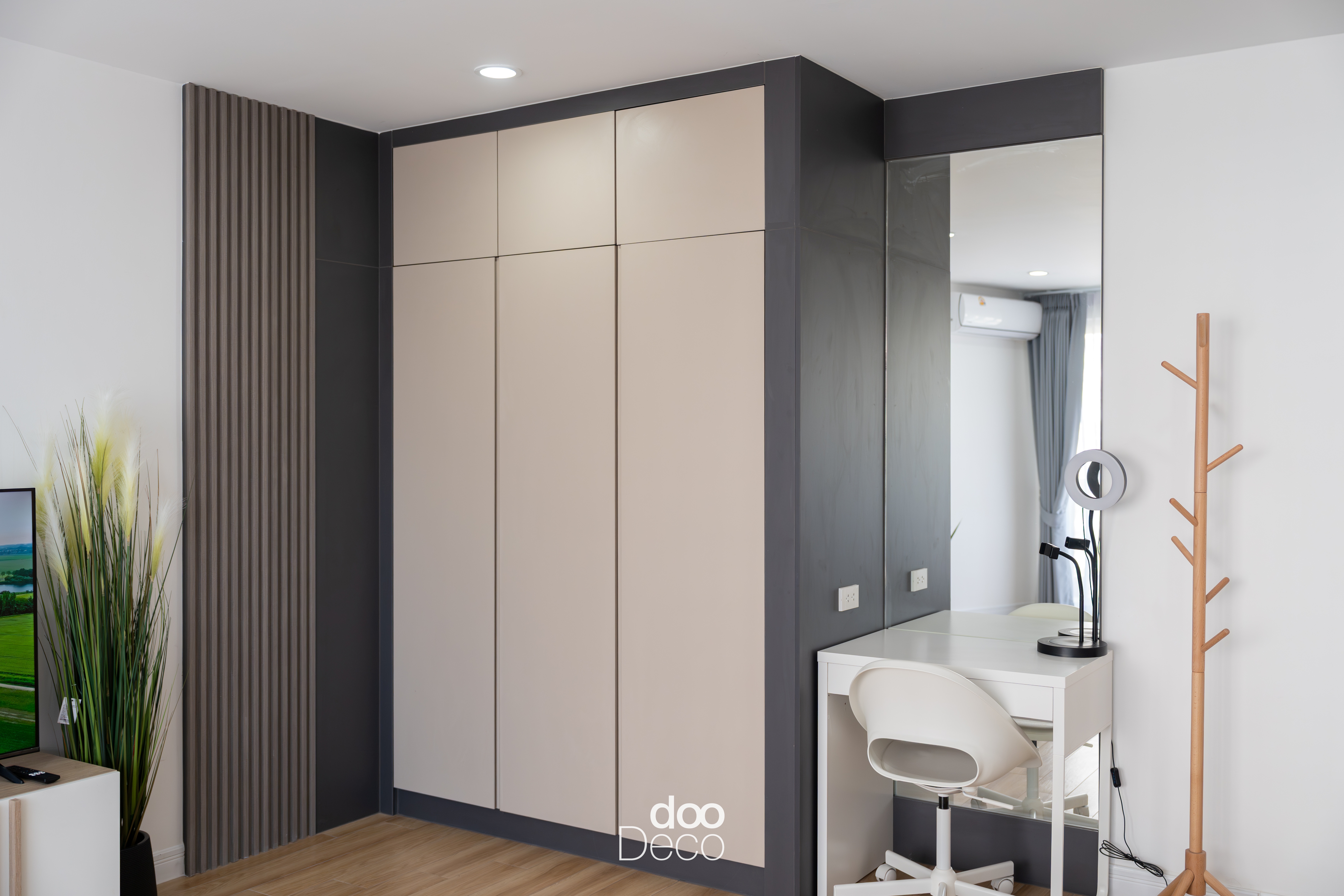 ห้องนอนคอนโด K.Andy Dimitri