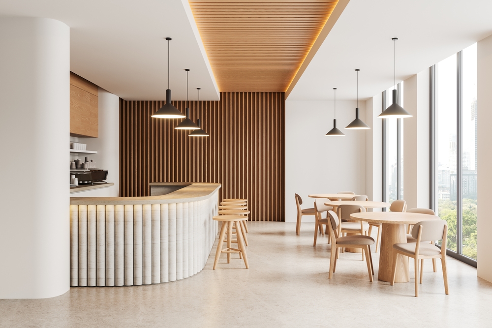 การออกแบบ 3D ในคาเฟ่