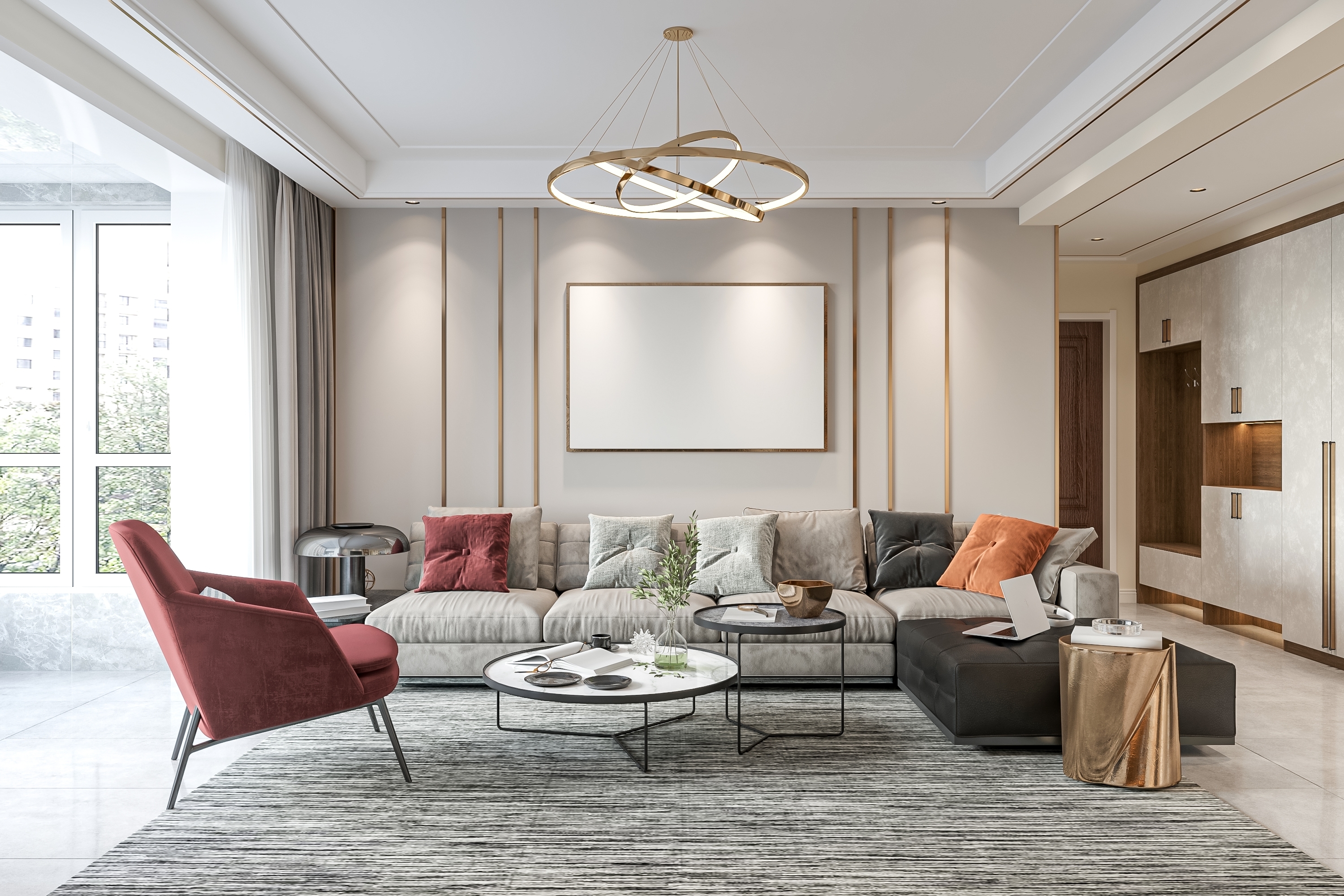 ห้องครัวสไตล์ Luxury ที่คุมโทนสีดำ