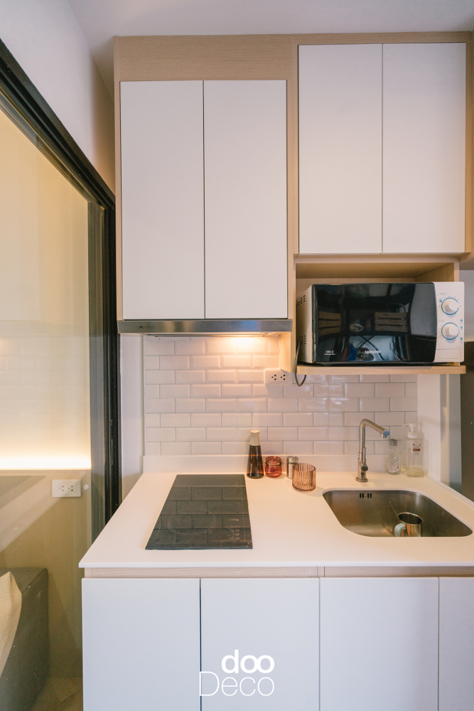 ห้องครัว โครงการ The Unique เอกมัย-รามอินทรา 10