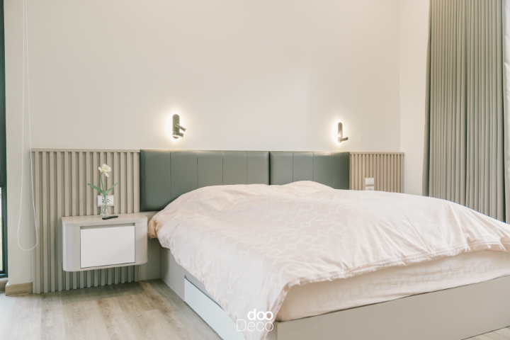 งานตกแต่งและบิ้วอิน-ฟิตอินสไตล์ Minimal ห้องนอน