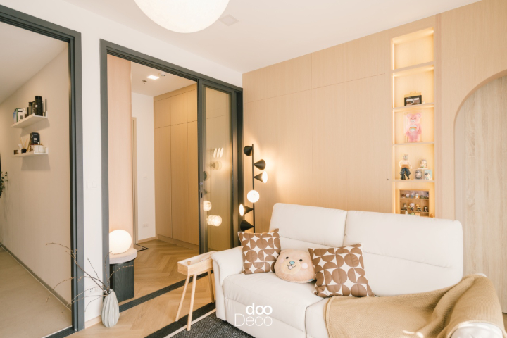 มุมนั่งเล่น โครงการ XT Phayathai