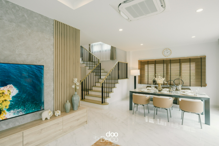 การออกแบบมุม Dining & Living สไตล์มินิมอล (Minimal Style)